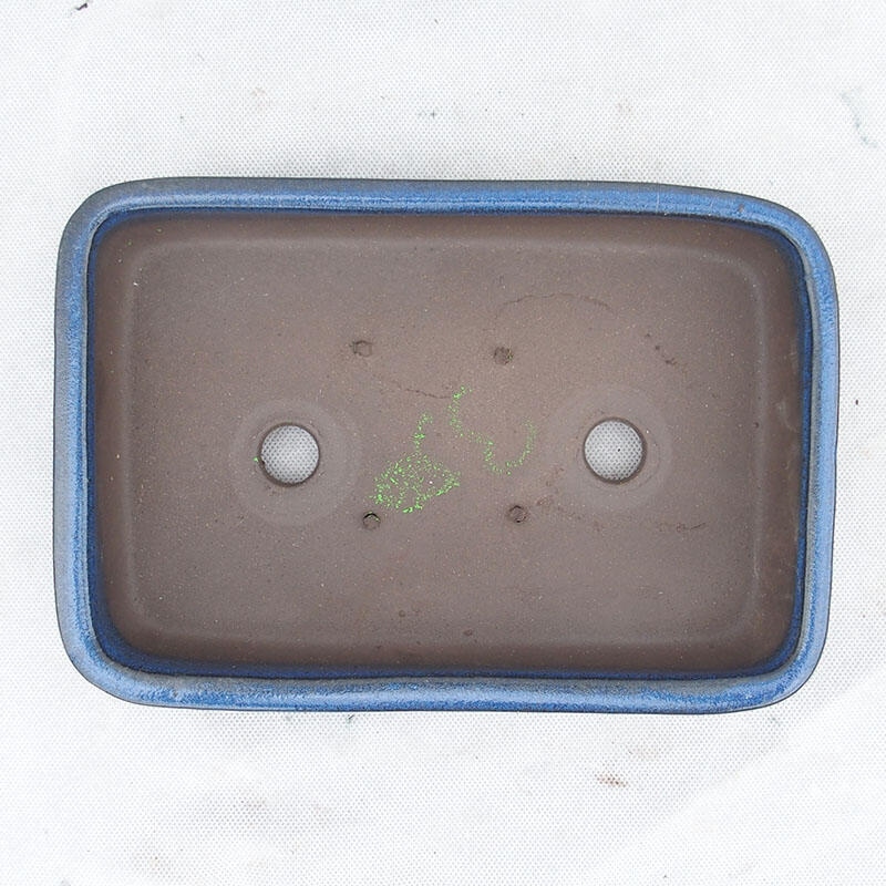 Bonsaischaal 25 x 17 x 5 cm, kleur blauw