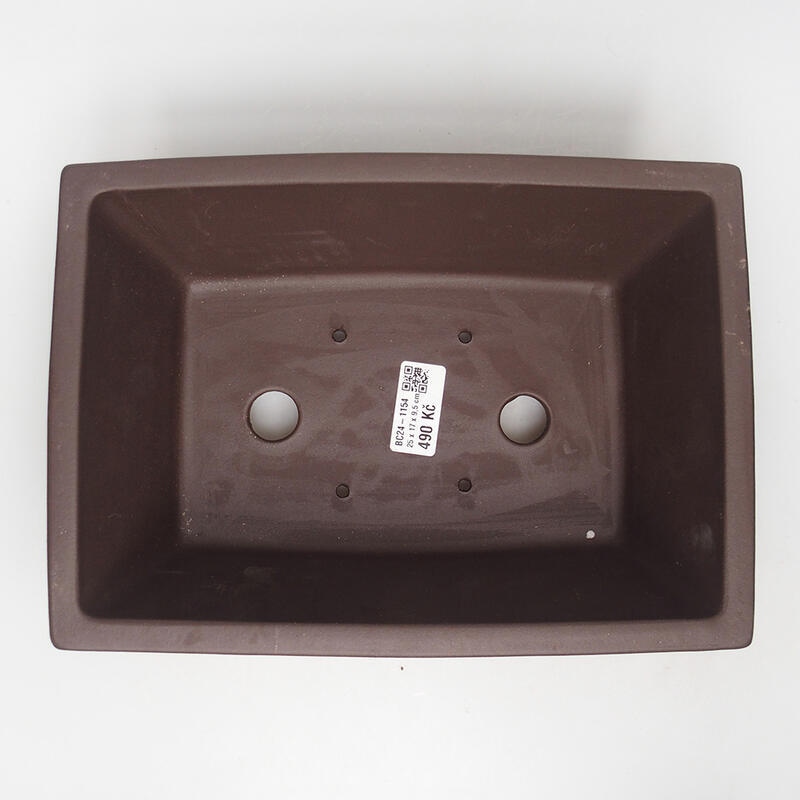 Bonsaischaal 25 x 18 x 10 cm, bruin