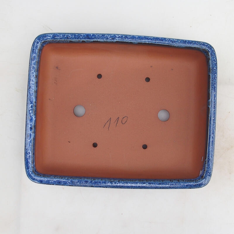 Bonsaischaal 25 x 21 x 5,5 cm, kleur blauw