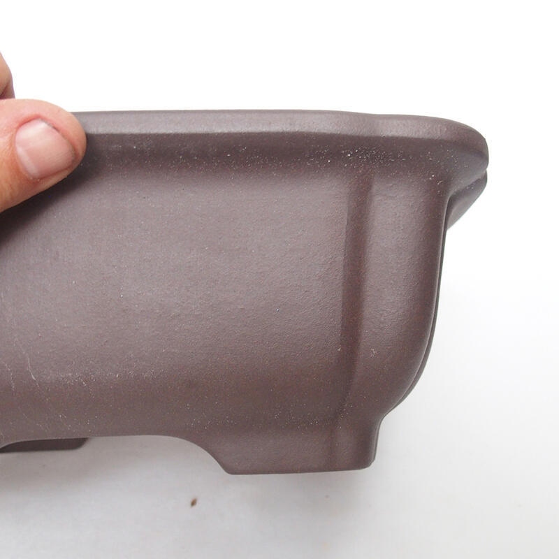 Bonsaischaal 25 x 21 x 9,5cm, bruin