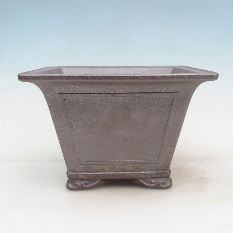 Bonsaischaal 26 x 26 x 17 cm, natuurlijke kleur