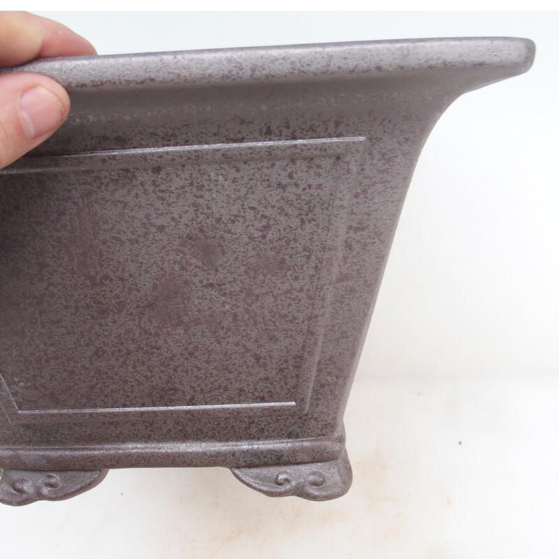 Bonsaischaal 26 x 26 x 17 cm, natuurlijke kleur