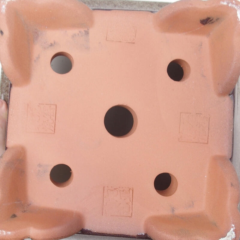 Bonsaischaal 27 x 27 x 14,5 cm, bruin