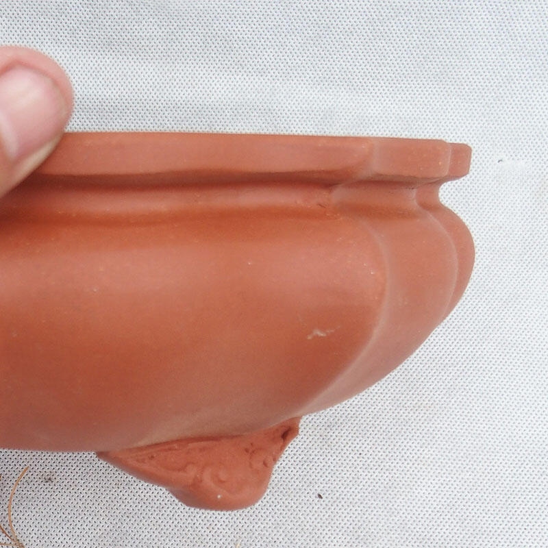 Bonsaischaal 27 x 27 x 8 cm, kleur rustiek