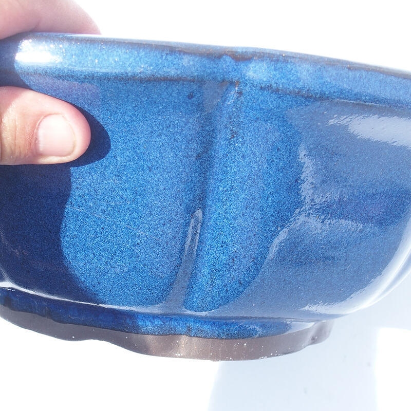 Bonsaischaal 29 x 29 x 10 cm blauw