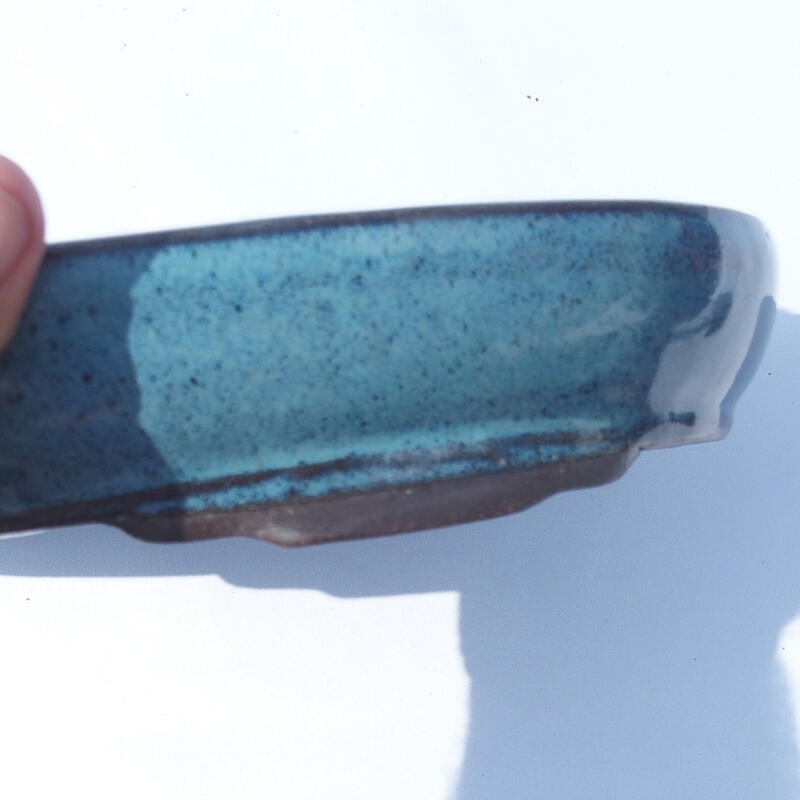 Bonsaischaal 30 x 20 x 5 cm blauw