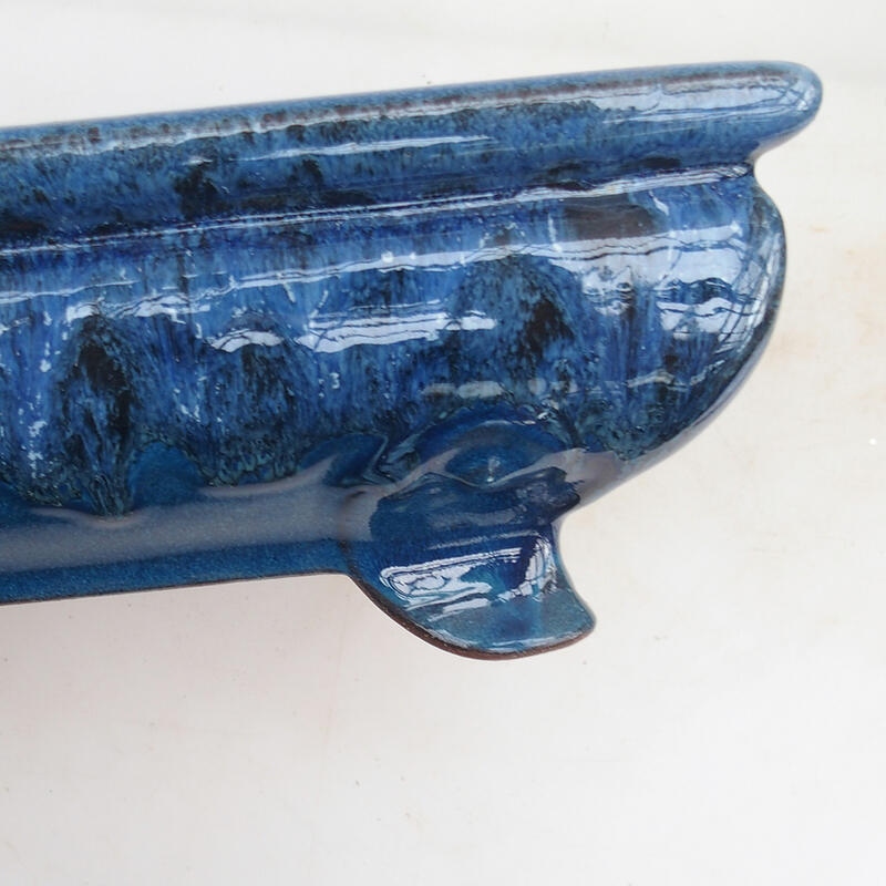 Bonsaischaal 31 x 21 x 9,5 cm, kleur blauw