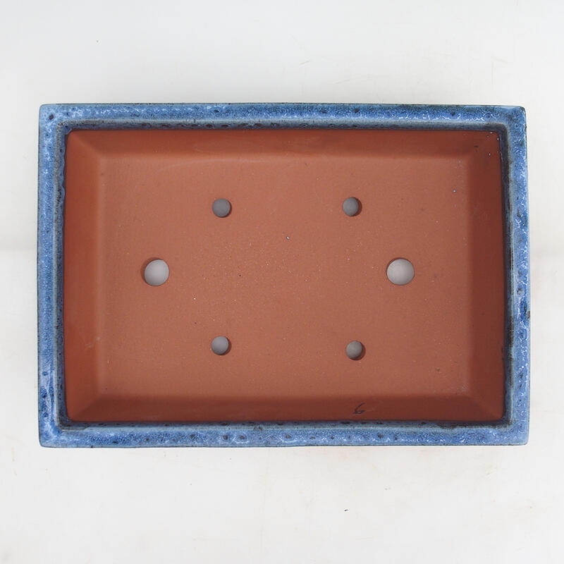 Bonsaischaal 31 x 22 x 8 cm, kleur blauw