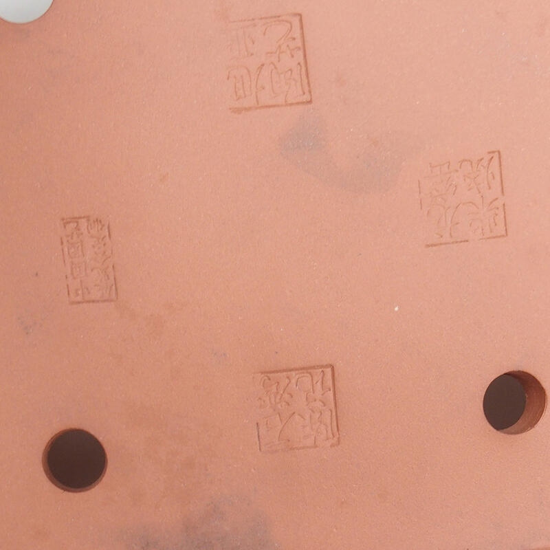 Bonsaischaal 31 x 22 x 8 cm, kleur blauw-wit