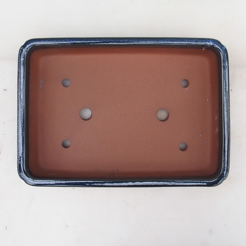 Bonsaischaal 32 x 23 x 7 cm, kleur blauw