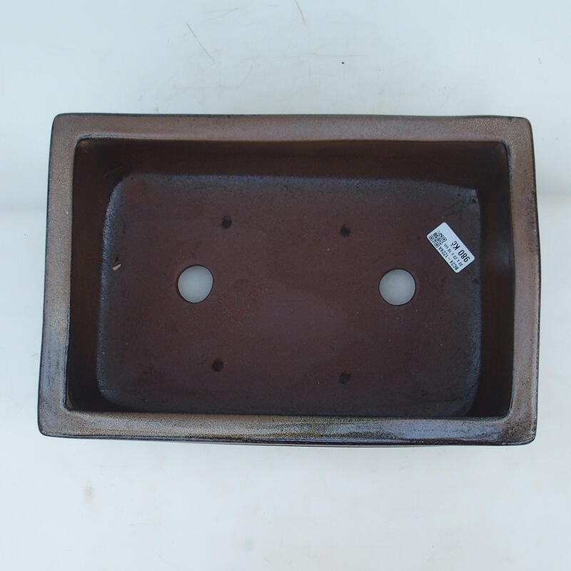 Bonsaischaal 34 x 23 x 13,5 cm, bruin