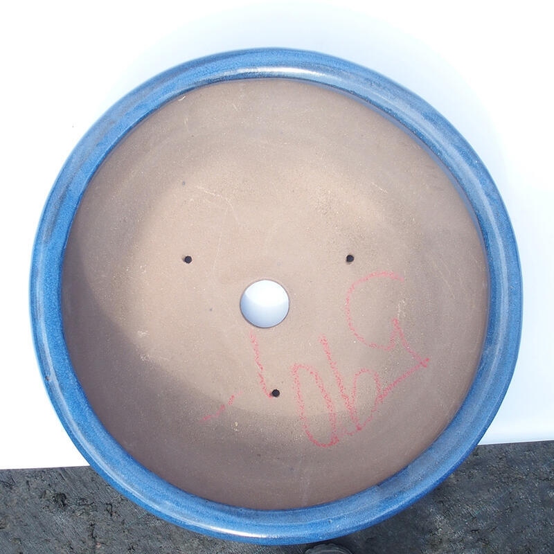 Bonsaischaal 35 x 35 x 10 cm blauw