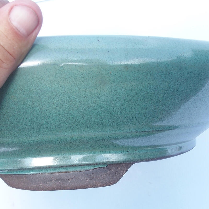 Bonsaischaal 35 x 35 x 10 cm groen