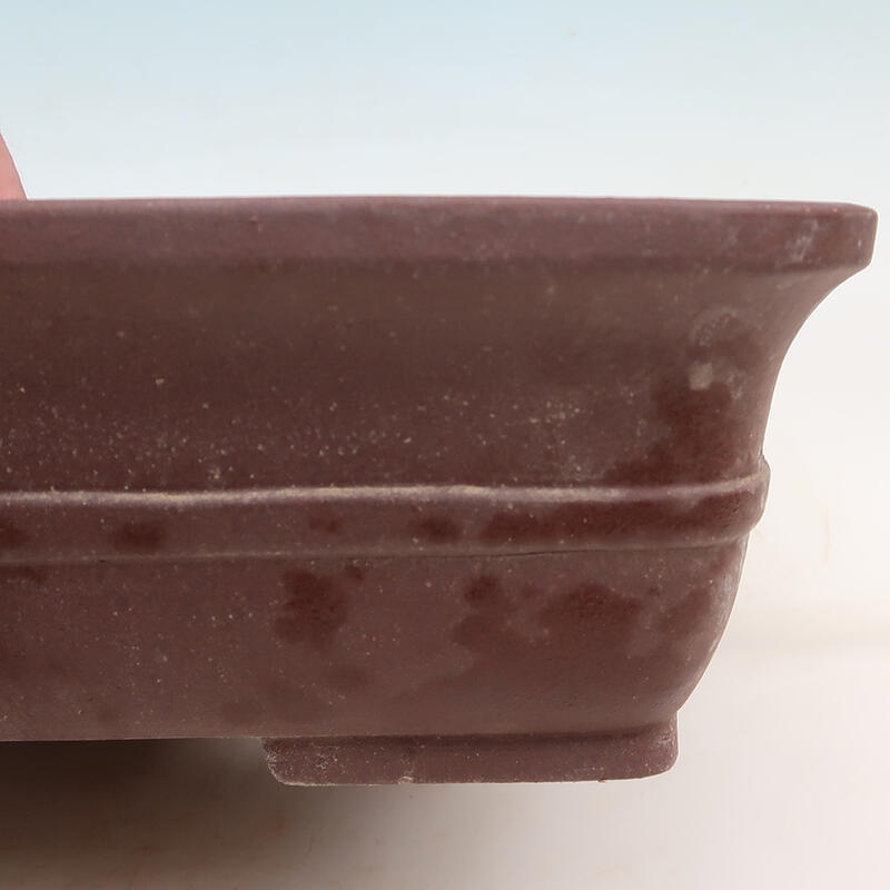 Bonsaischaal 36,5 x 30 x 9,5 cm, kleur bruin