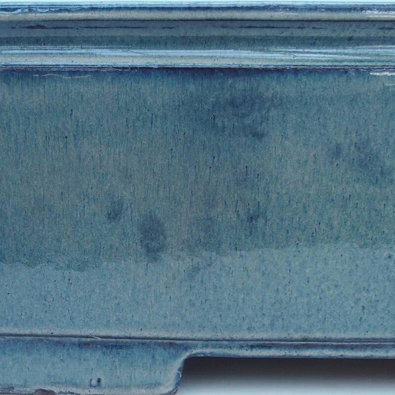 Bonsaischaal 41,5 x 29 x 17,5 cm, kleur blauw-beige - alleen transport per pallet