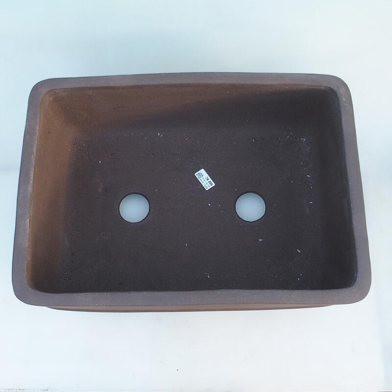 Bonsaischaal 50 x 35 x 19,5 cm, kleur bruin - alleen transport per pallet