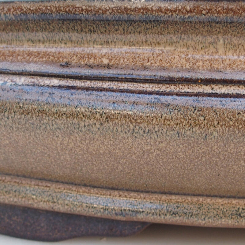 Bonsaischaal 51 x 36,5 x 10 cm, kleur bruin - alleen transport per pallet