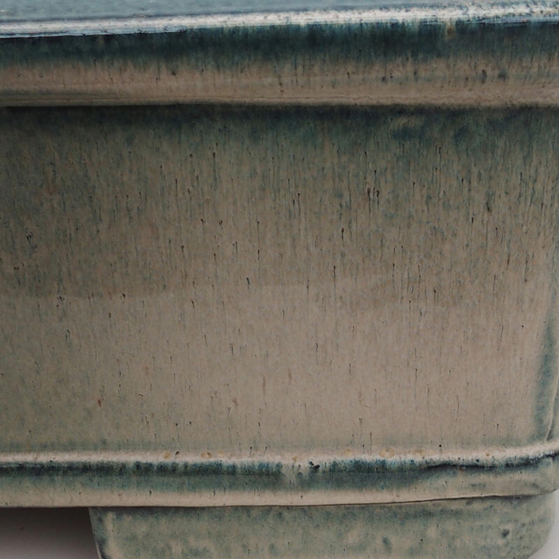 Bonsaischaal 52 x 41 x 15 cm, kleur blauw-beige - alleen transport per pallet