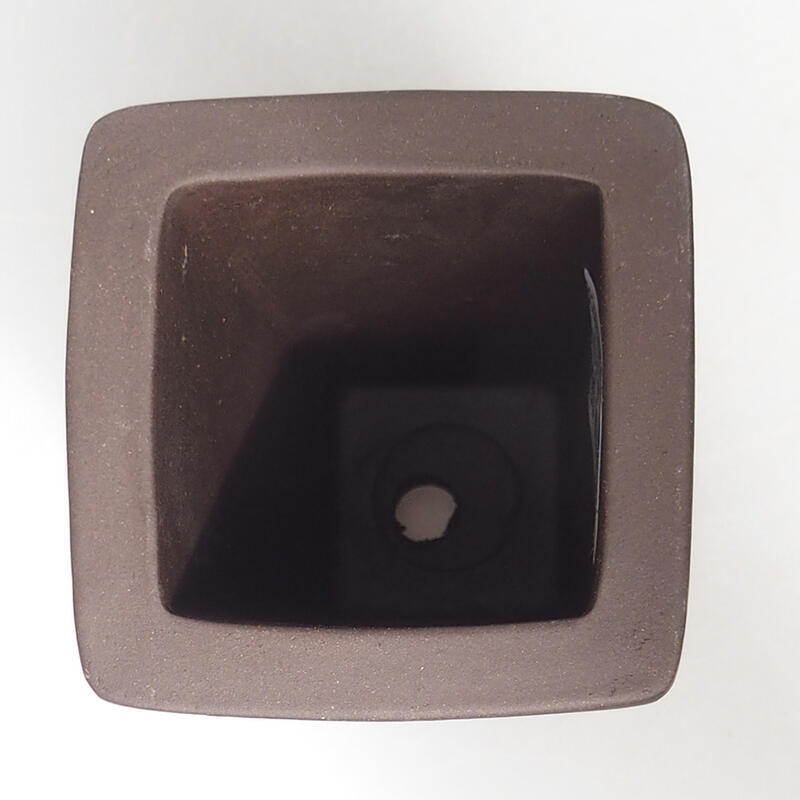 Bonsaischaal 6,5 x 6,5 x 13 cm, bruin