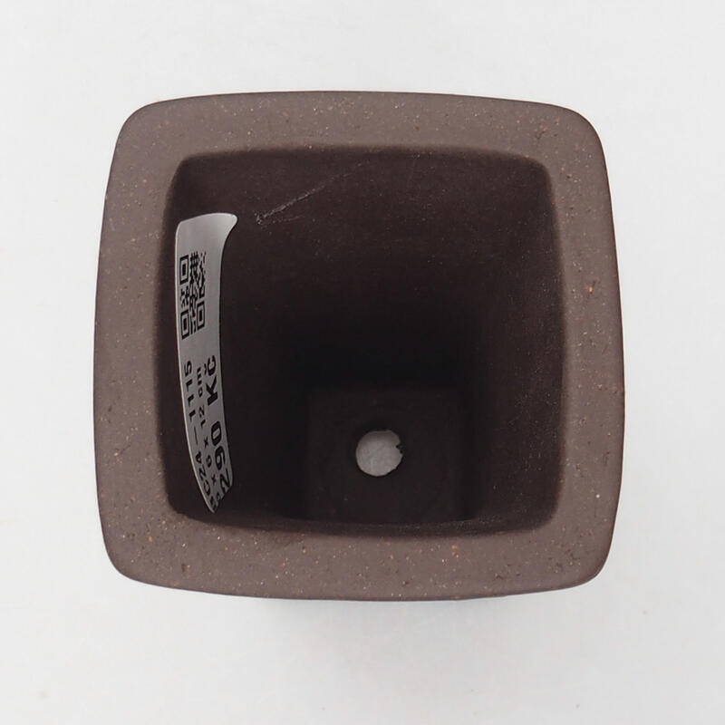 Bonsaischaal 6 x 6 x 13 cm, bruin