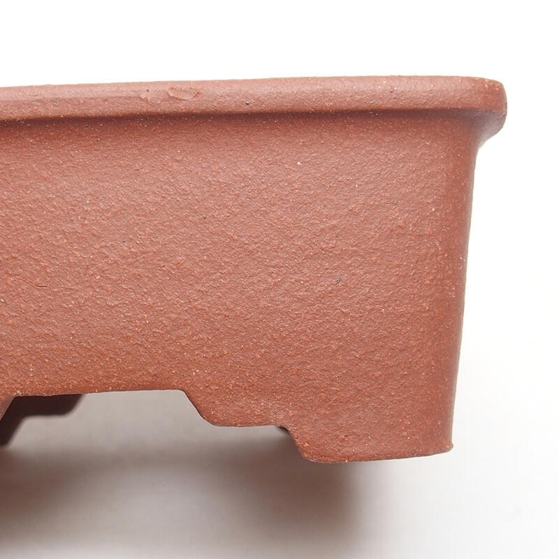 Bonsaischaal 9 x 7 x 4 cm, baksteenkleur