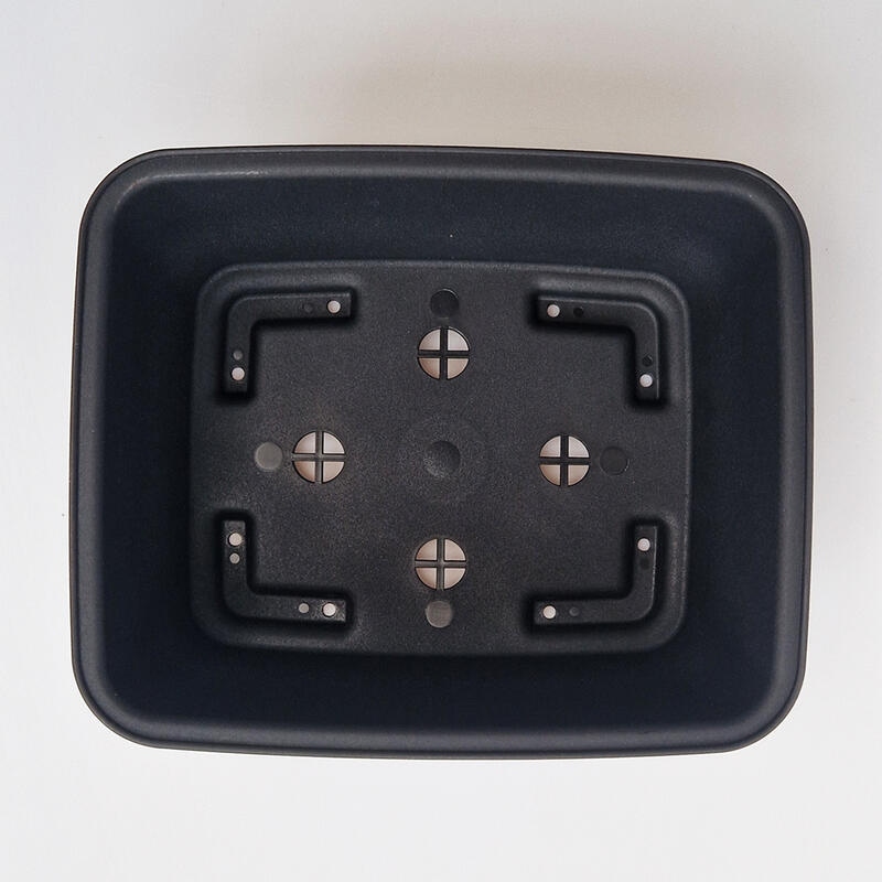 Bonsai kom kunststof MP-12 zwart - 18 x 15 x 6 cm