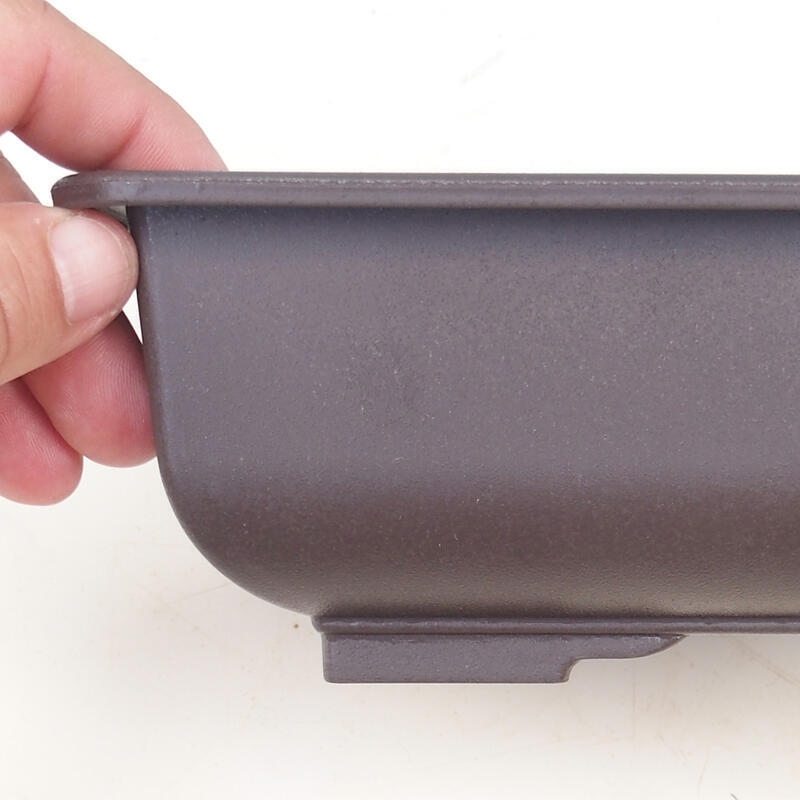 Bonsai kom kunststof MP-2vacl Bruin - 21,5 x 15,5 x 7,5 cm