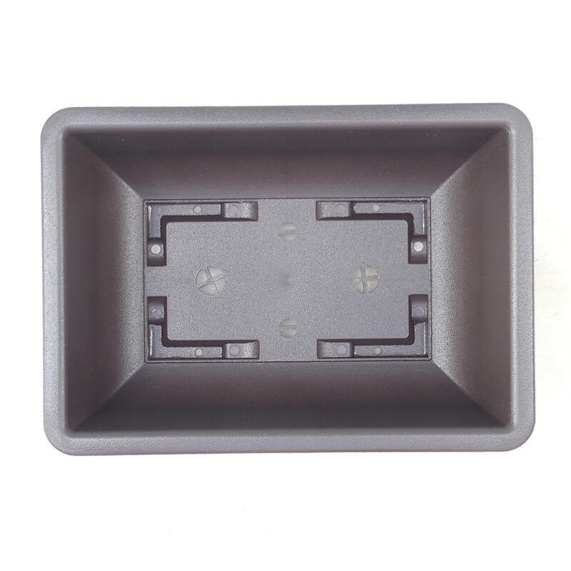 Bonsai kom kunststof MP-2vacl Bruin - 21,5 x 15,5 x 7,5 cm