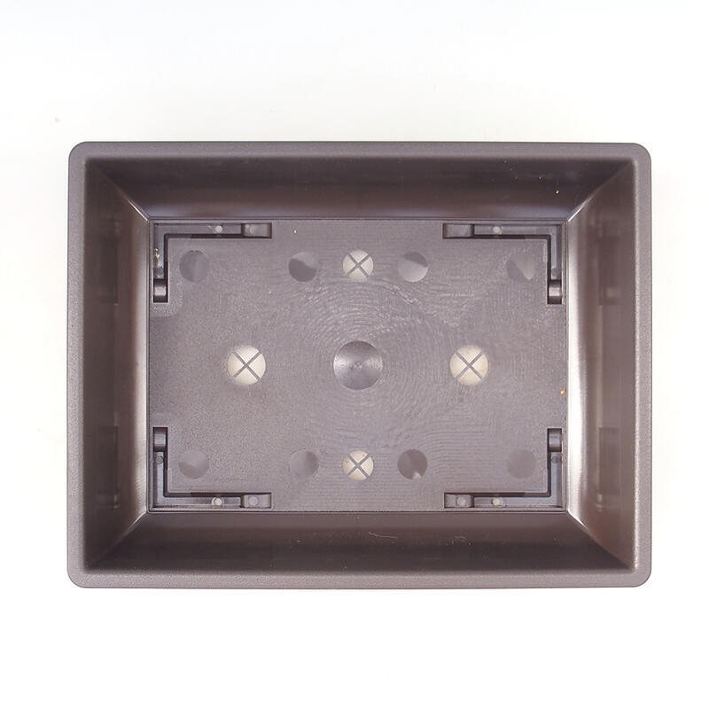 Bonsai kom kunststof MP-7 bruin - 34 x 26 x 9 cm