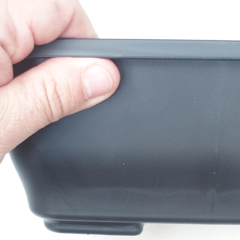 Bonsai kom kunststof MP-9 zwart - 23 x 19 x 9 cm