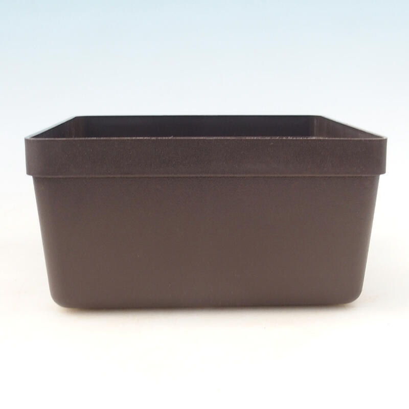 Bonsai kom kunststof YMDR-3 bruin - 20 x 20 x 10 cm