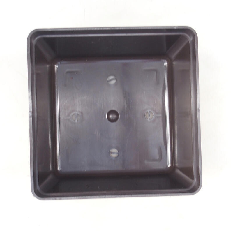 Bonsai kom kunststof YMDR bruin -1 - 16 x 16 x 10 cm