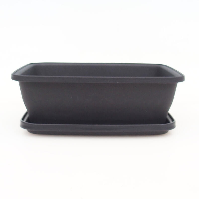 Bonsai schaal+bak kunststof MP-12 - 18 x 15 x 6 cm