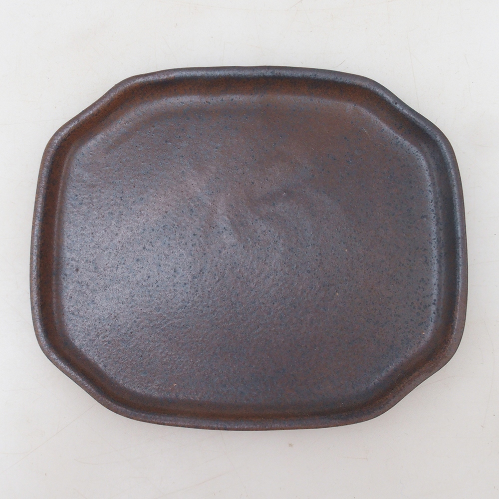 Bonsai kom + schotel H32 - bruin