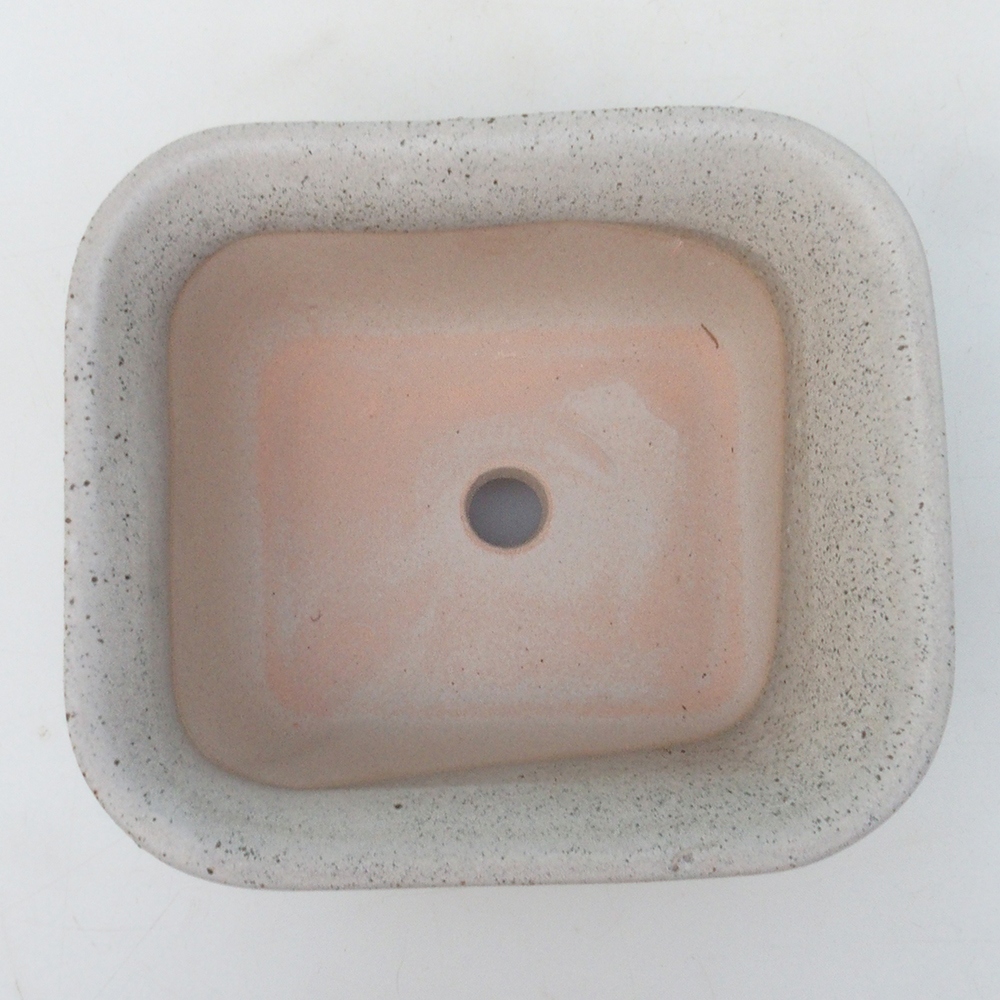 Bonsaischaal H37 - 14,5 x 13 x 6,5 cm - beige