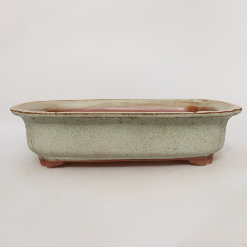 Keramische schaal  24 x 17 x 6 cm, kleur: beige