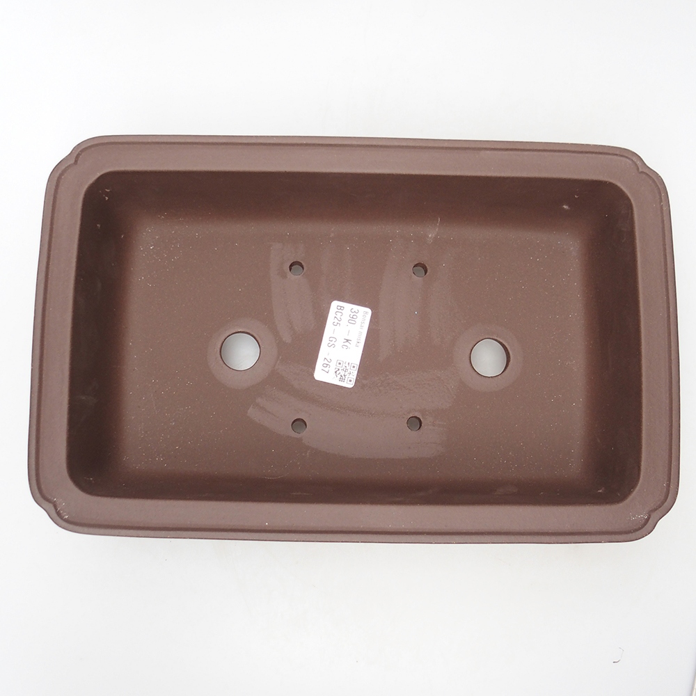 Kom 28 x 18 x 7,5 cm bruin