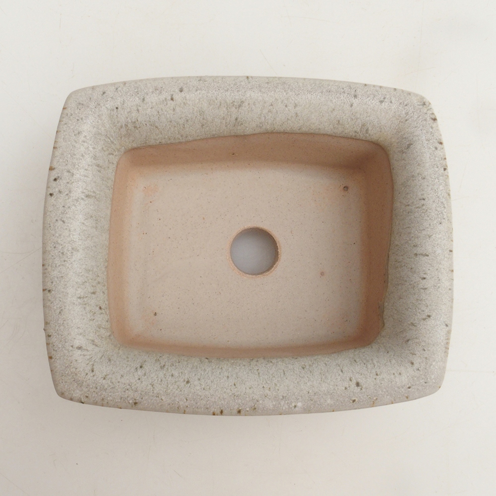 Bonsaischaal H11 - 11,5 x 10 x 4 cm - beige