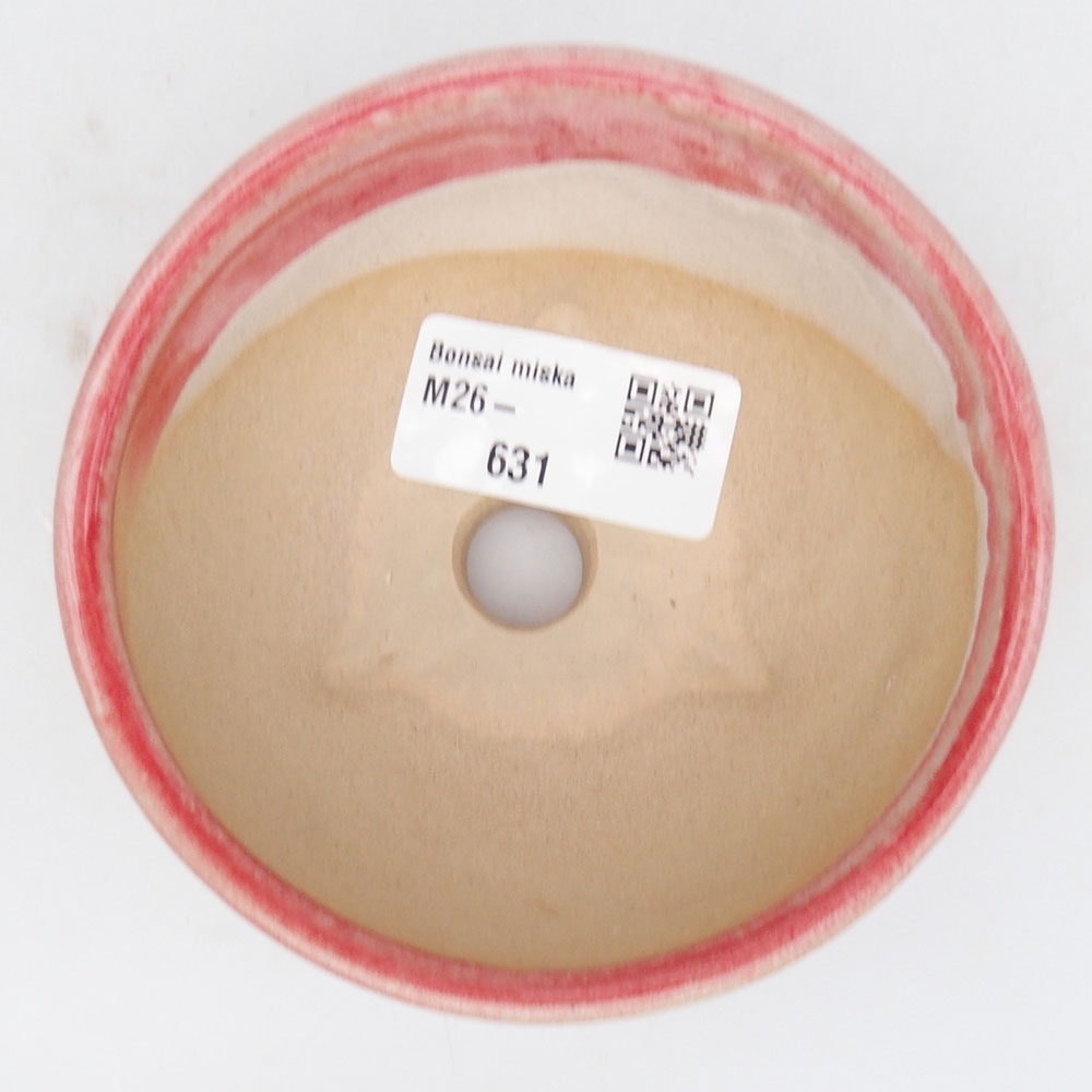 Bonsaischaal van keramiek 125 x 10 x 3 cm, bruin