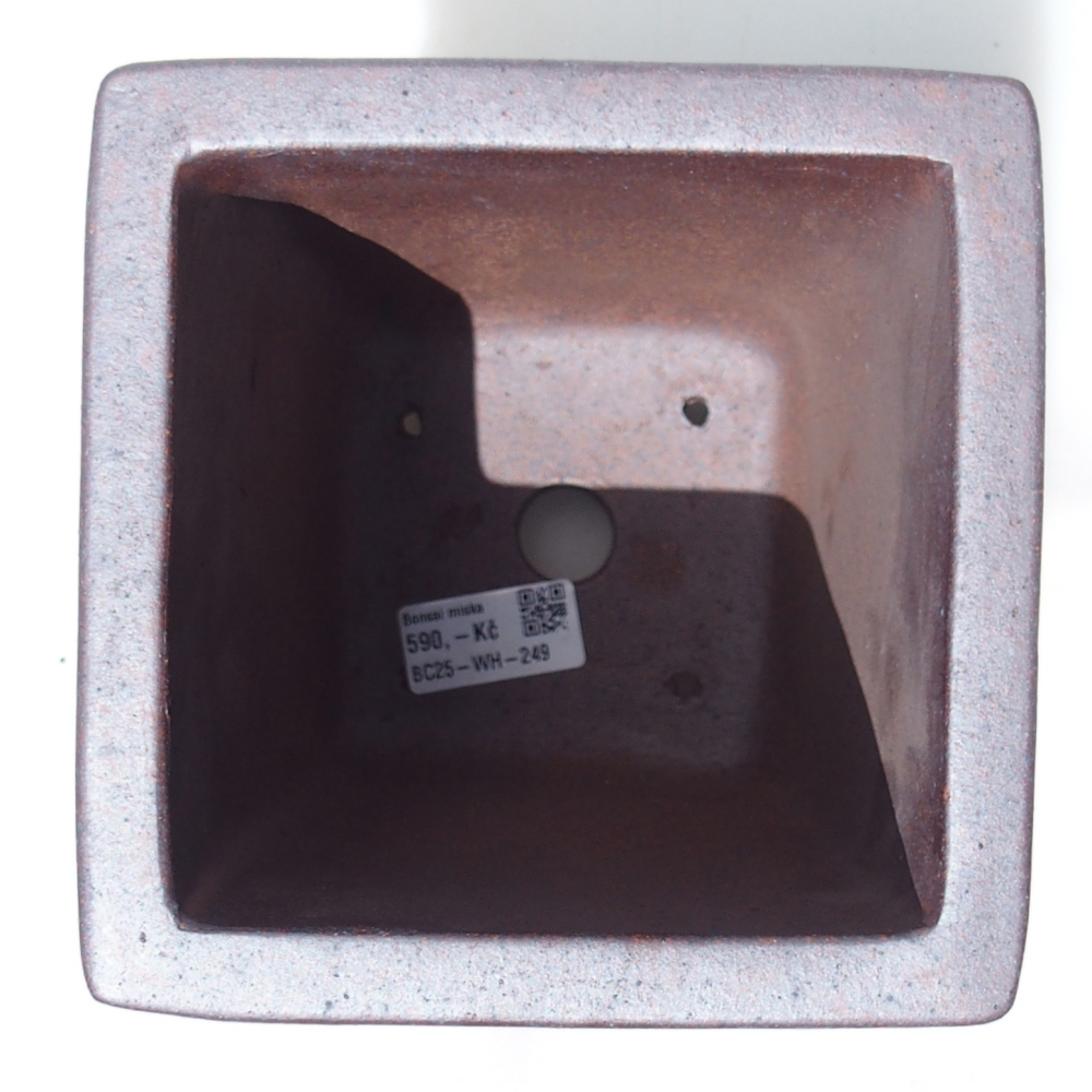 Kom 14 x 14 x 20 cm bruin