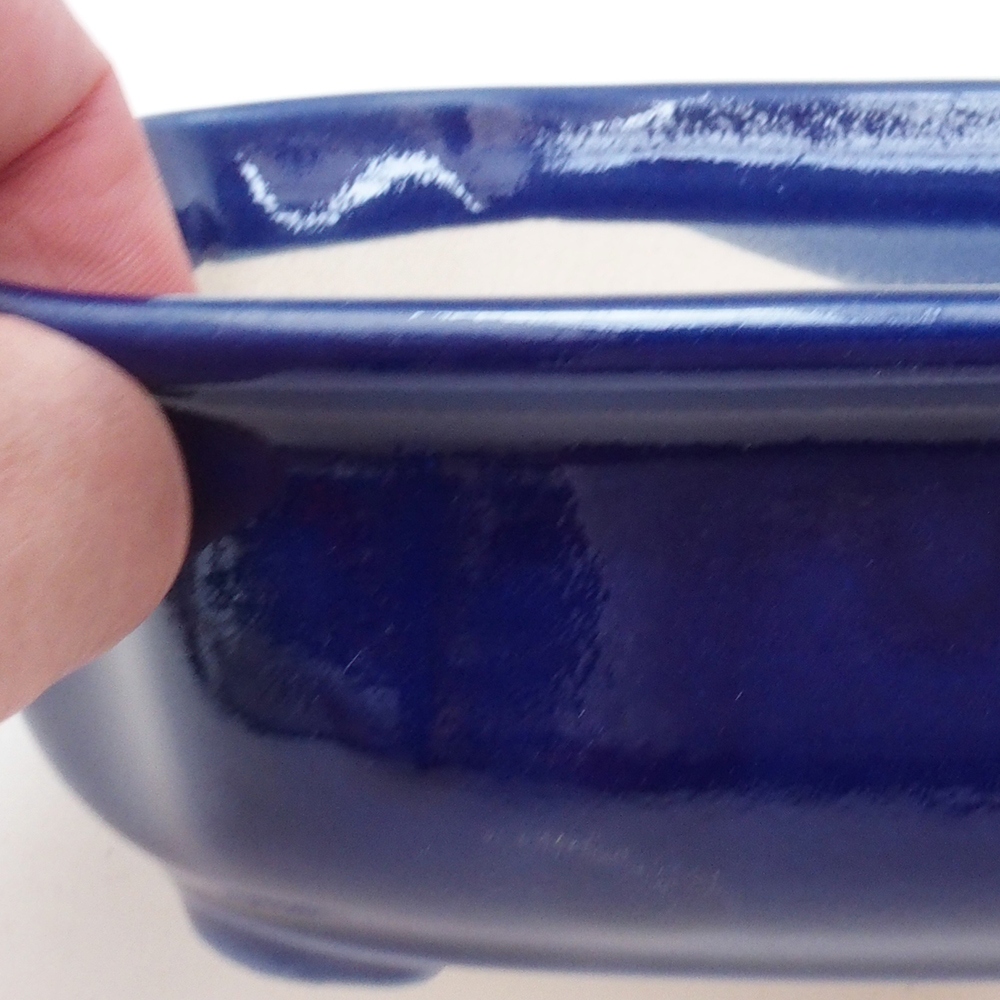 Bonsai kom H32 - 13 x 10 x 5,5 cm - blauw