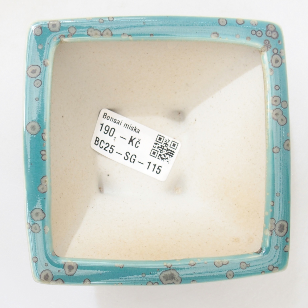 Kom 10,5 x 10,5 x 5,5 cm kleur blauw