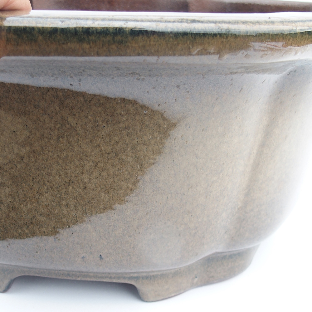 Kom 51 x 21 cm grijs