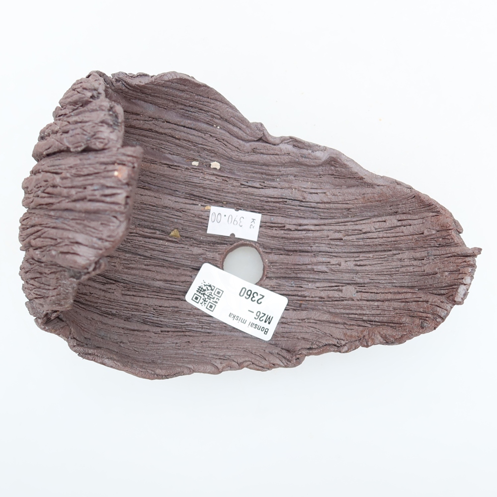 Keramische schaal  14,5 x 11 x 15,5 cm, kleur bruin