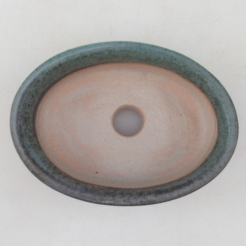 Bonsai kom H04 - 10,5 x 7,5 x 3 cm - groen