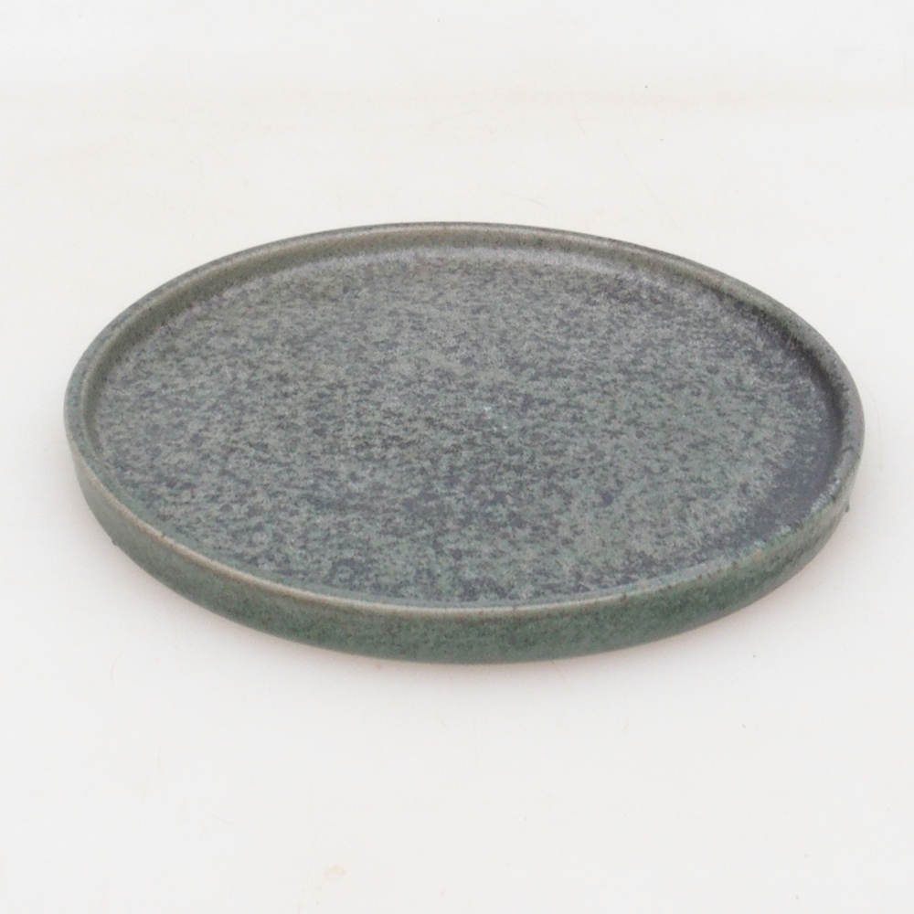 Ronde Bonsai Console D6-L - 13,5 x 13,5 x 1 cm - groen
