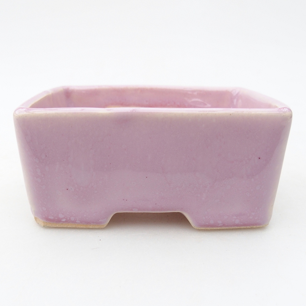 Mini bonsaischaal 9 x 7 x 4 cm, roze