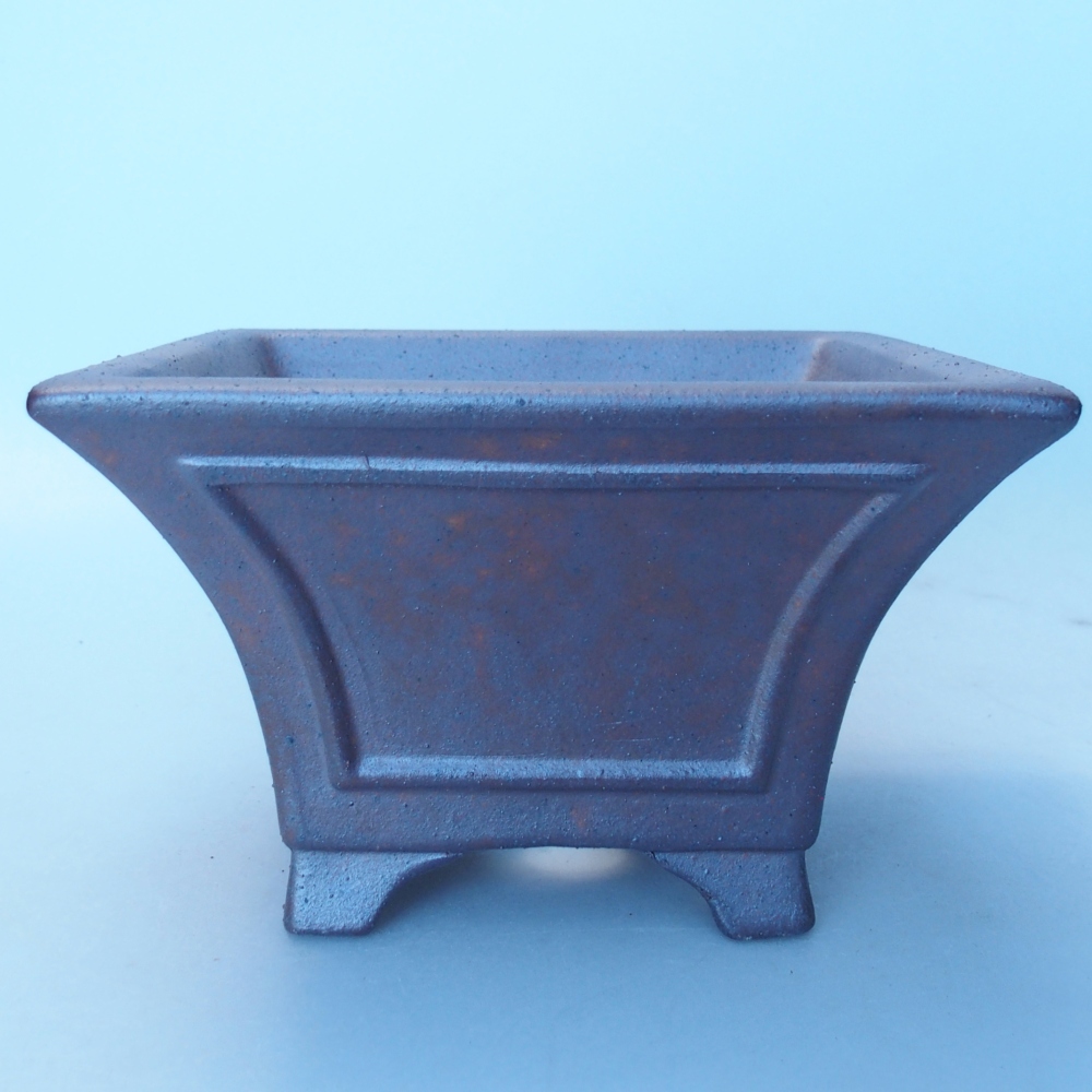 Kom 15 x 15 x 9,5 cm bruin
