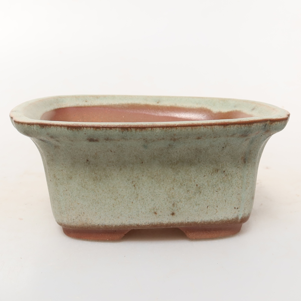 Keramische schaal  13 x 10,5 x 5,5 cm, kleur: beige