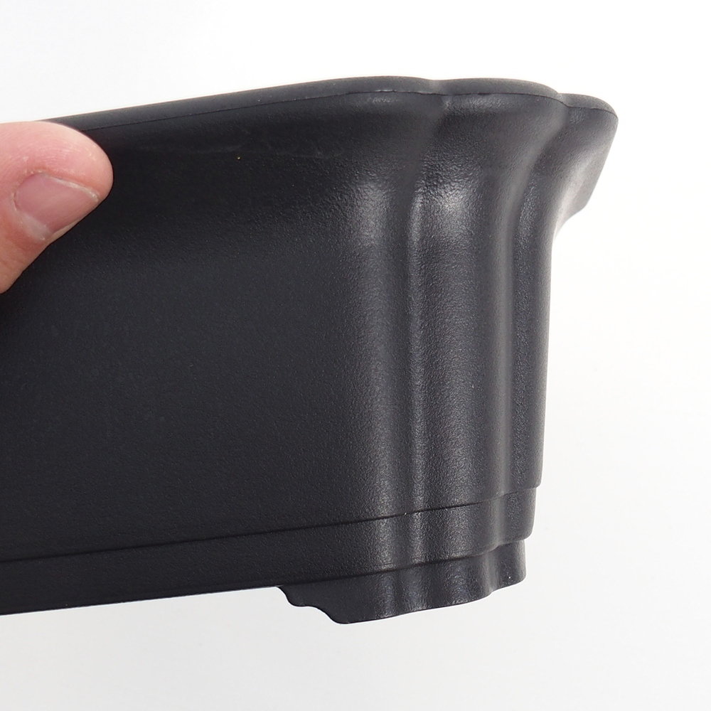 Kunststof kom MP-17 - 24 x 18,5 x 8,5 cm zwart